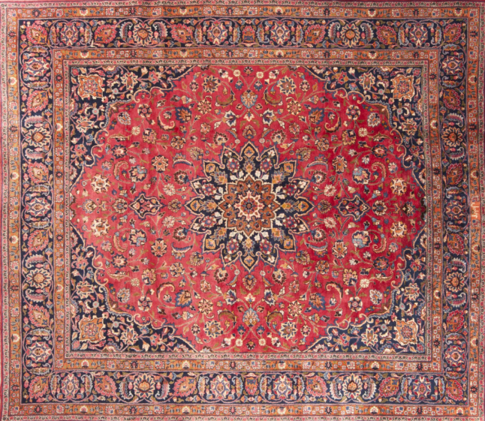 (2610)Mashad – Iran Vintage  aa- 9.8×11.8 ft.